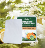 Pre-wet makeup remover wipes with water