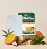 Pre-wet makeup remover wipes with water