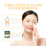 Pre-wet makeup remover wipes with water