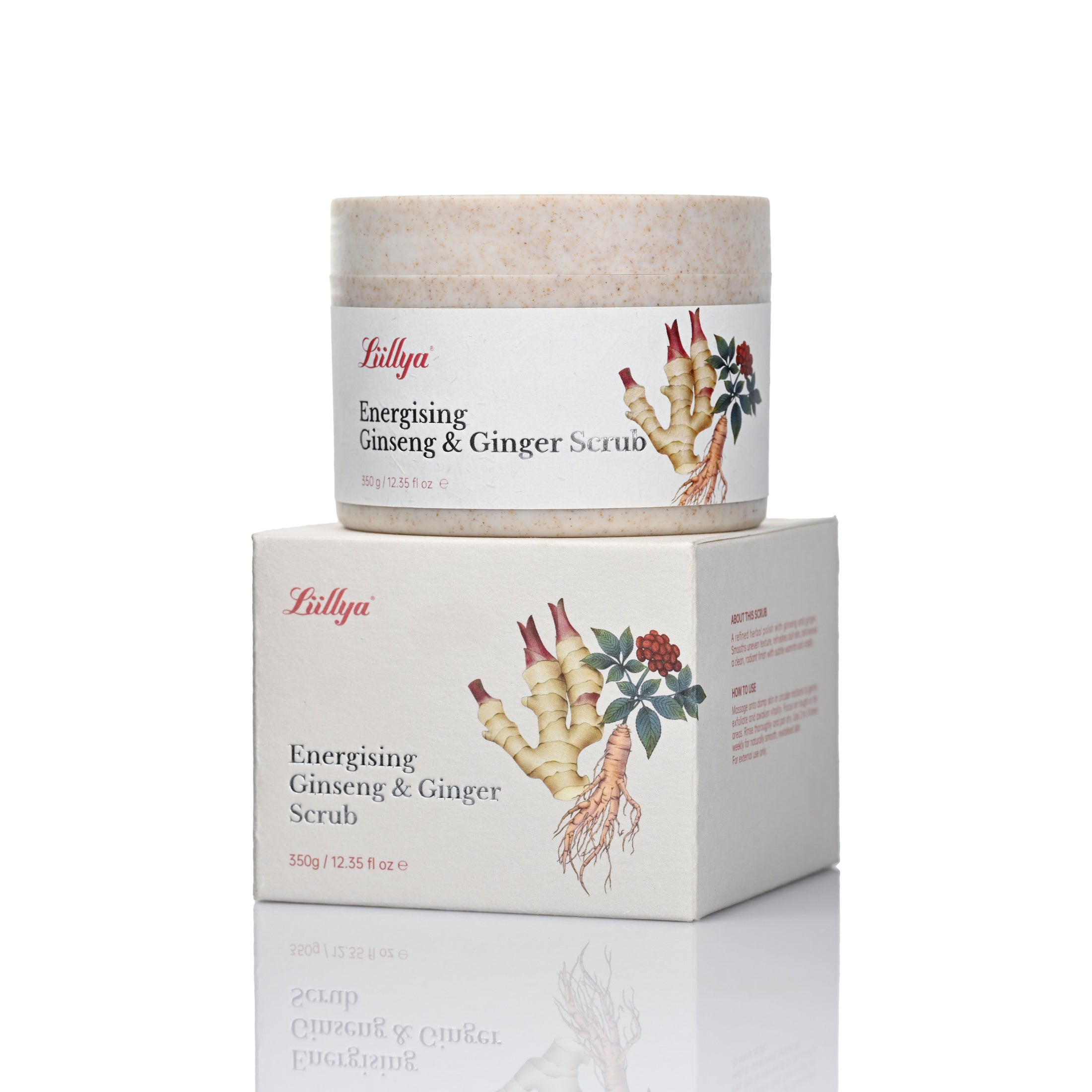 Liillya Engergising Ginseng & Ginger Scrub