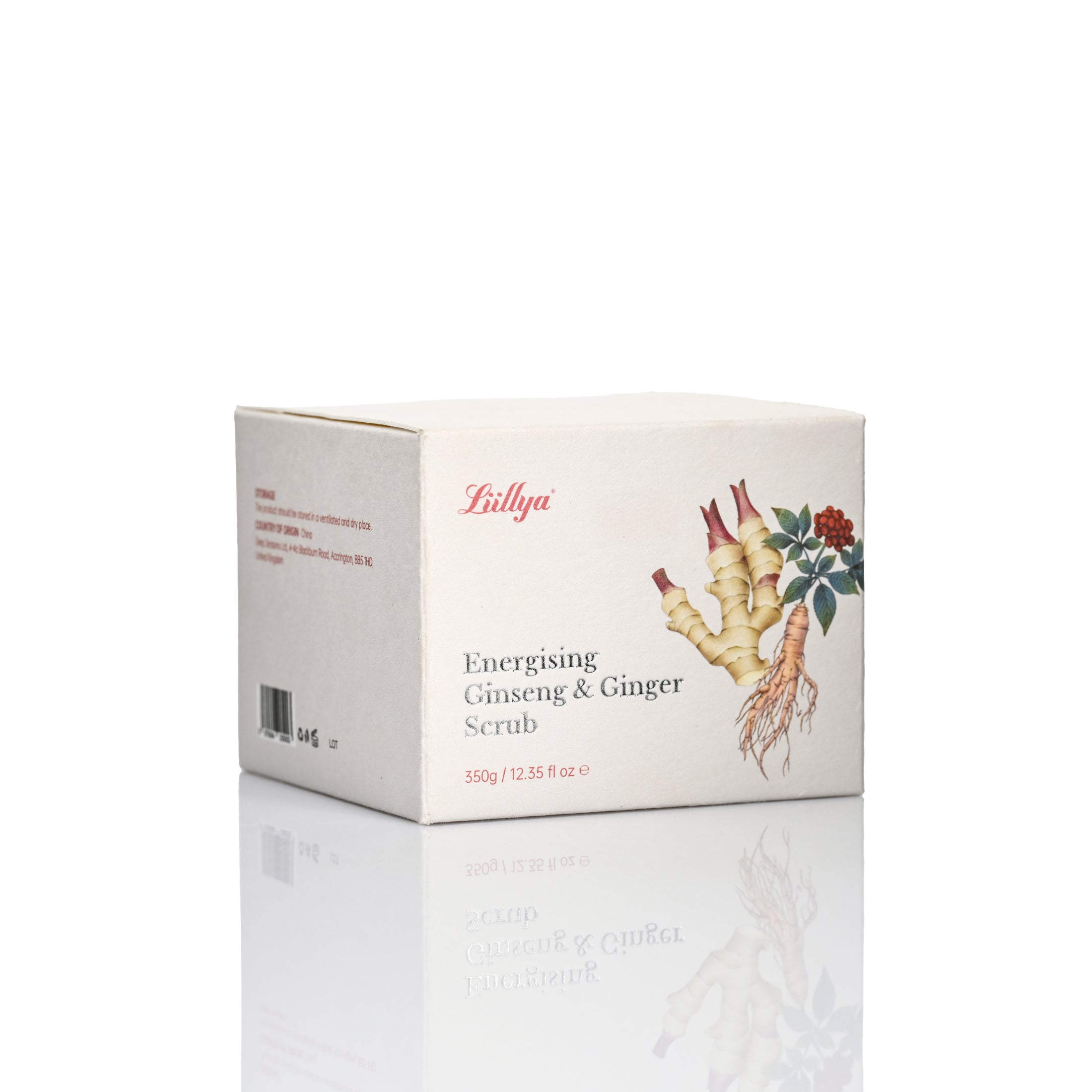 Liillya Engergising Ginseng & Ginger Scrub